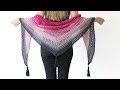 THIS IS ME SHAWL - FREE CROCHET PATTERN (TRIANGLE SCARF)