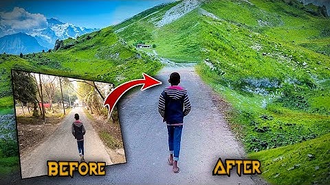 Kinemaster VFX Editing Tutorial | Matte Painting Editing on Mobile