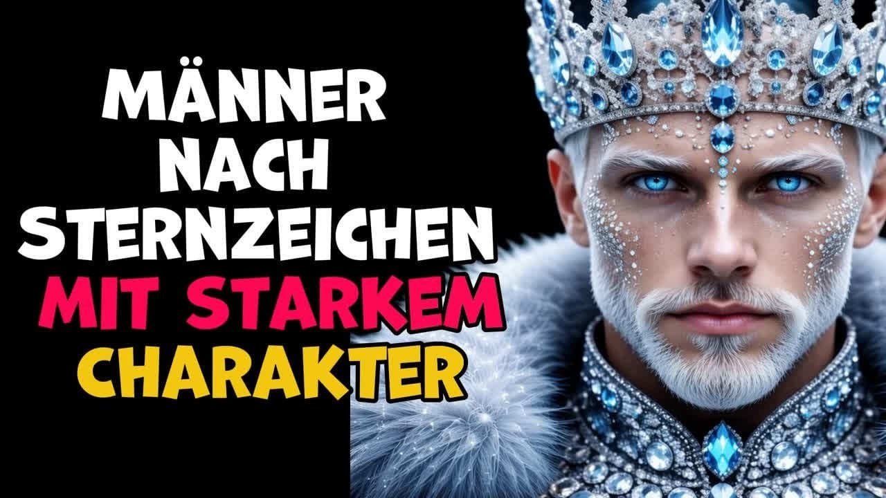 Männer mit starkem Charakter nach Sternzeichen.