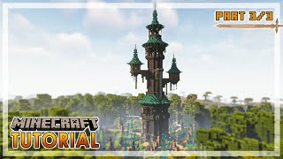 Minecraft: How to Build a Fantasy Wizard Tower - Tutorial 3/3