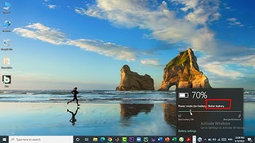 How to Enable or Disable battery saver in windows 10