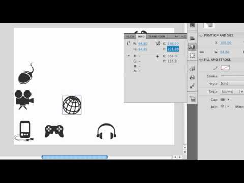 CAS 207: Flash: Align, Info & Transform Panels