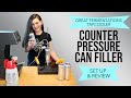 Counter Pressure Beer Can Filling with Great Fermentation's Tapcooler system