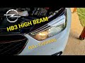 Hb3 9005 high beam bulb replacement  opelvauxhall mokka x