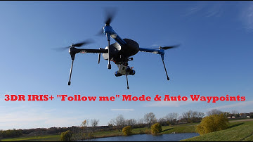 3DR IRIS+ Follow Me and Auto Mission Demo