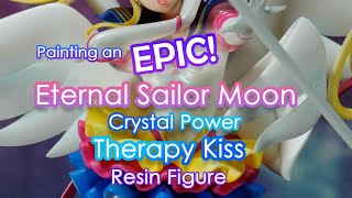 The ultimate Sailor Moon Resin Figure! Epic Crystal Power Therapy Kiss is here!
