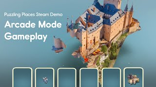 Puzzling Places Steam Demo: Arcade Mode Gameplay