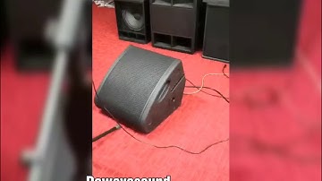 Powavesound Active stage monitor speaker