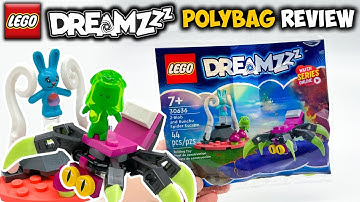 Z-Blob and Bunchu Spider Escape Polybag Review! | LEGO Dreamzzz Set 30636