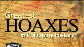 Greatest Hoaxes in Philippine History | History With Lourd