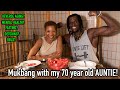 Watermelon Mukbang WITH 70-YEAR-OLD Pauline Adeleke 🍉❤️