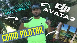O Vídeo Definitivo do DJI Avata 2 - Pilotagem, Manobras e Muito Mais! 🎥 #DJI #Avata2