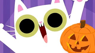 Peekaboo Halloween With Lyrics | Kids Songs | Simple Kids Song