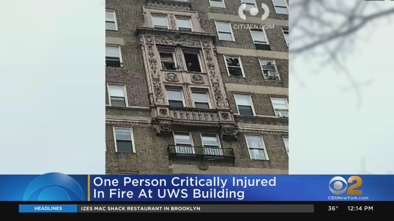1 Injured In Upper West Side Fire - YouTube