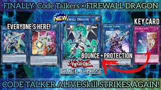 LINK 4: FIREWALL DRAGON! (+ CODE TALKERS) | The PERFECT CYBERSE Deck [DUEL LINKS]
