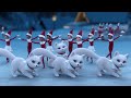 Fox cubs from the elf pets arctic fox animated special