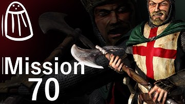 Salty plays Stronghold Crusader - Mission 70 - Vantage Point (Warchest Trail)