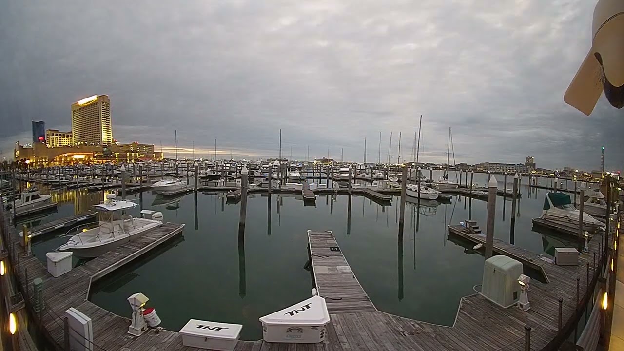 Today's (03/08/2025) Atlantic City Sunrise at Farley Marina at the Golden Nugget Casino