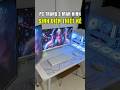 Setup góc PC trắng 2 màn hình để em sinh viên học thiết kế đồ hoạ #pcbuild #desksetup #maianhpc