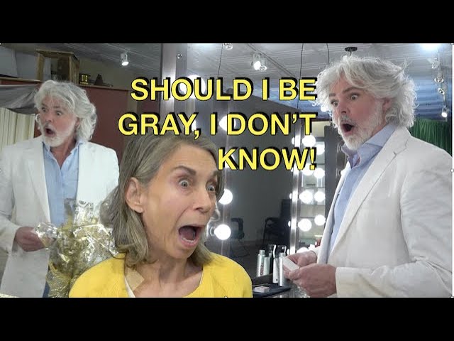 Should I Keep My Gray Hair? A MAKEOVERGUY® Power of Pretty® Transformation