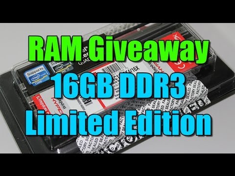 16GB DDR3 RAM
