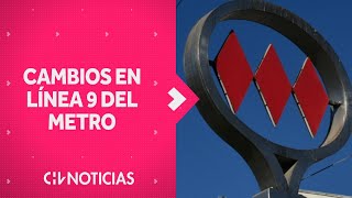 Metro de Santiago anunciará trazado definitivo de la Línea 9: Sumarían nuevas estaciones al proyecto