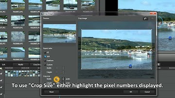 PowerDirector 10 Tutorial - How to use the Crop Image Tool