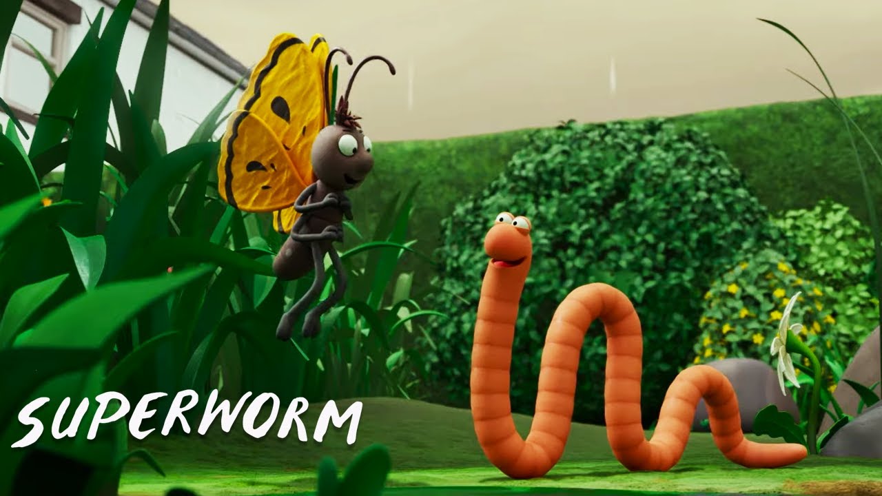 Superworm and Butterfly Make a Great Pair GruffaloWorld  Compilation