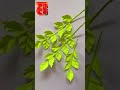 DIY Paper Leaves Making || How to Make Paper Flower Leaves ||  DIY Easy Paper Leaf Making Tutorial