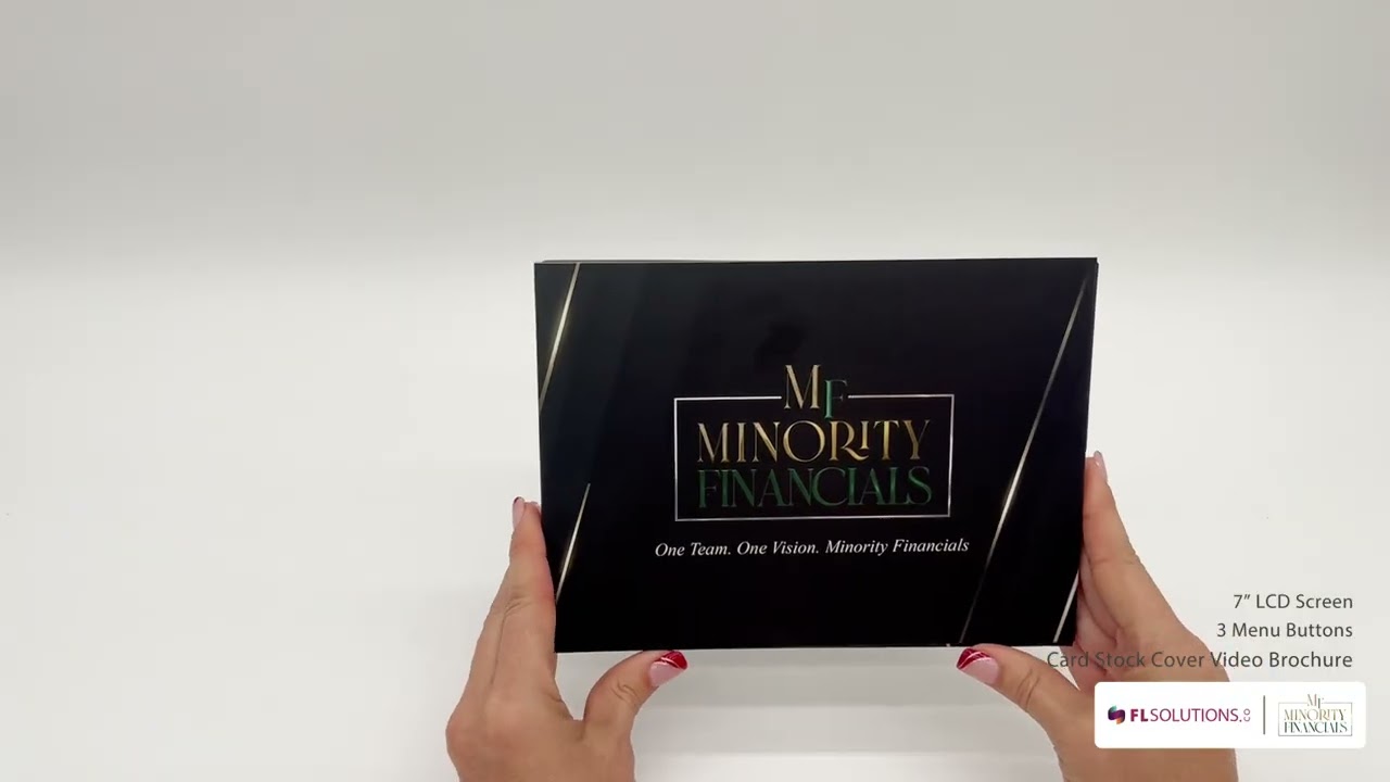 Minority Financials Video Brochure | Financial Services Marketing | FL Solutions