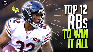 Top Runningbacks to Win a Championship I Week 16 2020 Fantasy Football