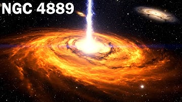 NGC 4889 - The Sleeping Ultra-Massive Black Hole 300M LY Away | Documentary for Sleep