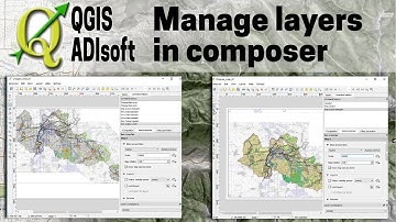 Lock composer layers to match layer combination in QGIS