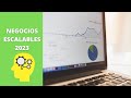 5 Negocios RENTABLES y ESCALABLES con POCA inversión