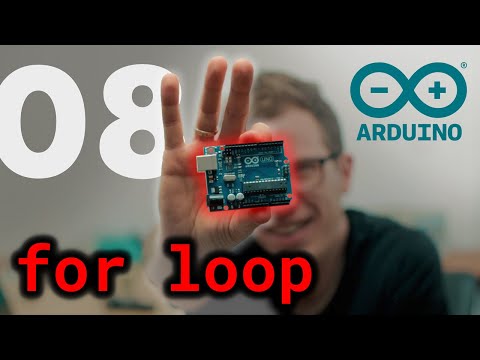 For loops arduino - (Arduino Uno Programming for Beginners)