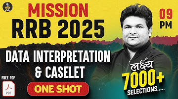 IBPS RRB PO/Clerk 2025 | DI & Caselet Practice | Most Expected Quant Questions by Shantanu Sir