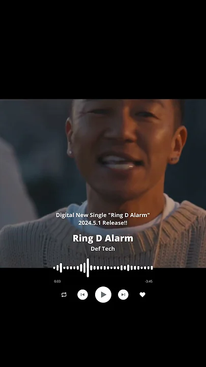 Def Tech - Ring D Alarm【Official Music Video】 #shorts