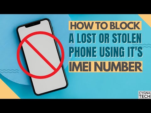 Video: Hvordan kan jeg blokere min stjålne telefon ved hjælp af IMEI-nummer?