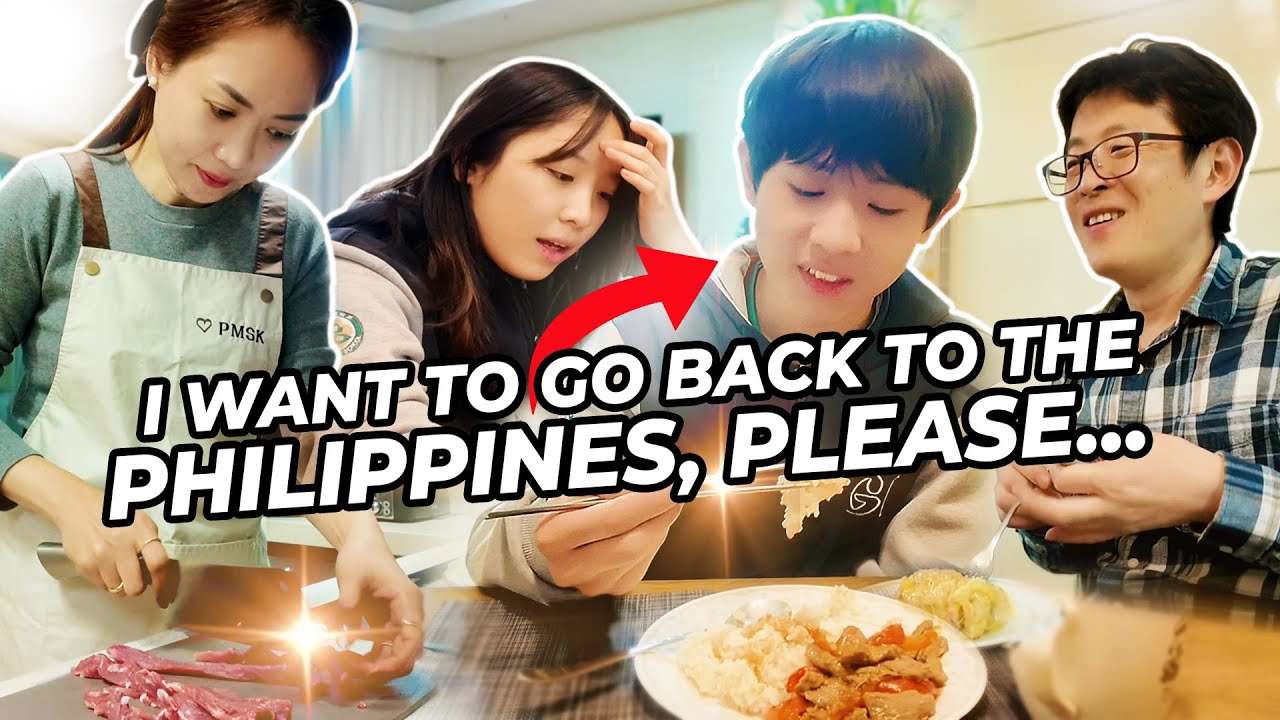 SERVING FILIPINO STYLE DINNER FOR MY KOREAN FAMILY | PUTTING UP OUR CHRISTMAS TREE 2025 | 