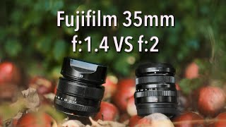 EPISODE 2 Old is Gold:  - FujiFilm 35mm f:1.4 VS FujiFilm 35mm f:2  #fujifilm #photography screenshot 4