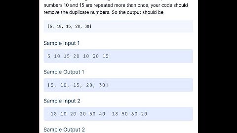 DUPLICATE NUMBERS || PYTHON || CODING PRACTICE -- 27