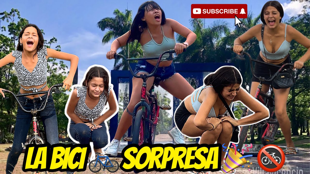 La bici 🚲 sorpresa😆feliz broma de humor 😍🥰 #viralvideos #video #videos #viral_video #funnymoments