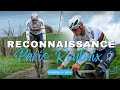 Reconnaissance avec mathieu van der poel paris roubaix jour 3  reco 2024