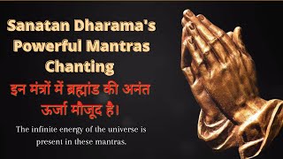Sanatan Dharama's Powerful Mantras Chanting | 1 Hour Mantras With Lyrics screenshot 1