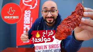 Howlin Birds- جربت الفراخ اللي مولعة الدنيا في المعادي🔥🍗!