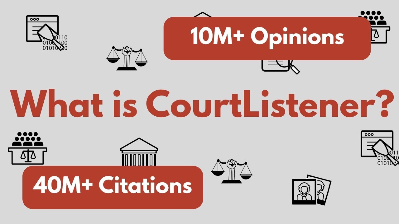Research Case Law with CourtListener - YouTube