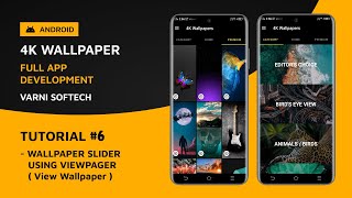 4k Wallpaper App Development | Tutorial #6 | Wallpaper or Image Slider Using View Pager In Android screenshot 2