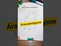Qual a área do pentágono? #matematica #concursos