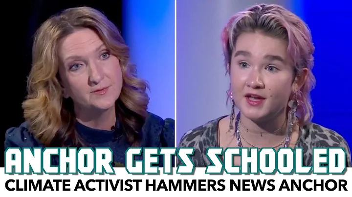 Climate Activist Hammers News Anchor Over Media Co...