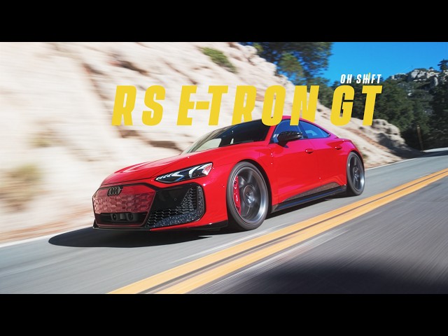 Audi RS e-Tron GT: The Silent 900HP Electric Super Sedan - YouTube